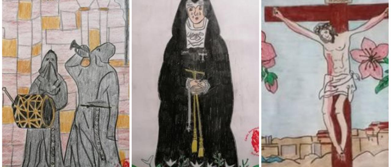 Dibujos de Semana Santa de Zamora.