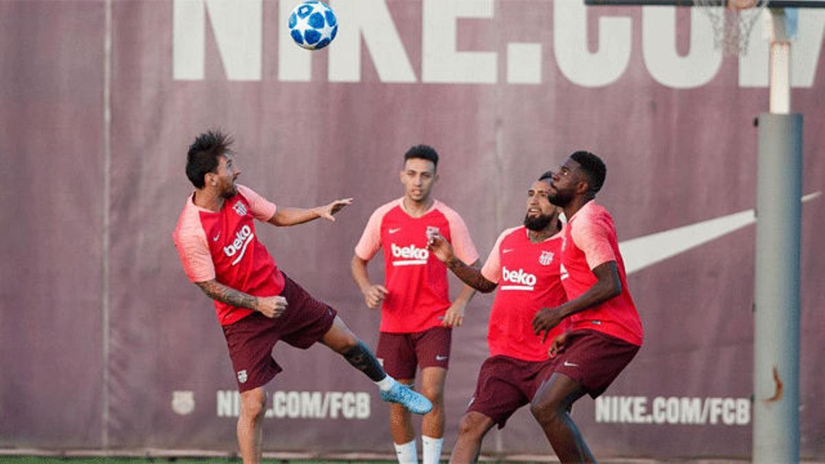 El Barça prepara a conciencia su debut en Champions