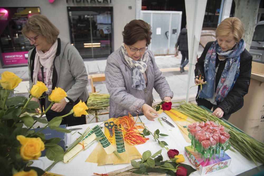 Diada de Sant Jordi a Manresa