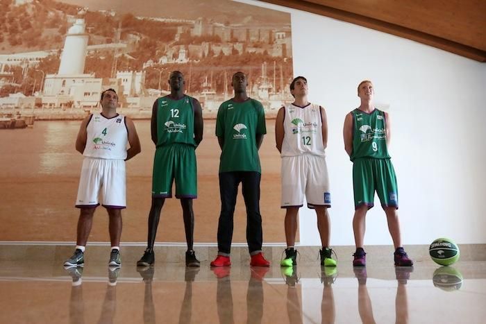 Presentación de la equipación del Unicaja