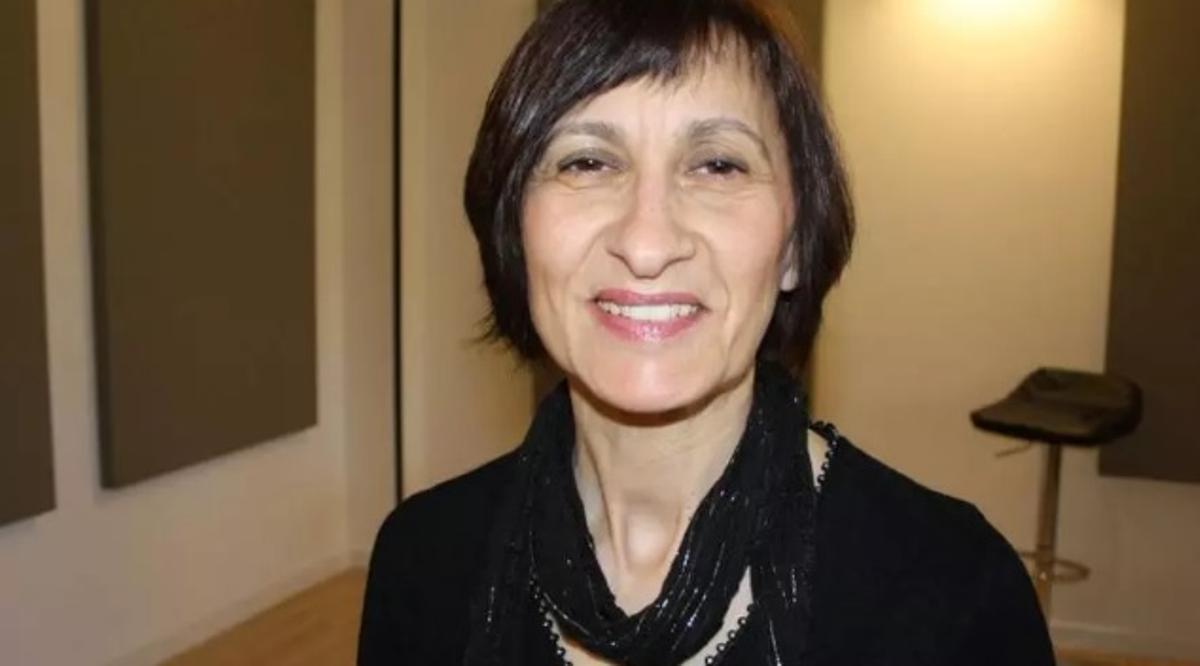 La directora de la coral, Carme Baulenas