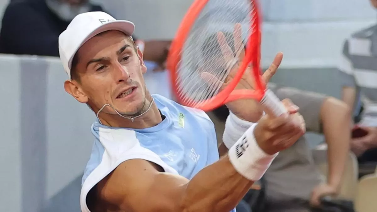 Un virus deja a Roland Garros sin semifinal: Arnaldi, KO