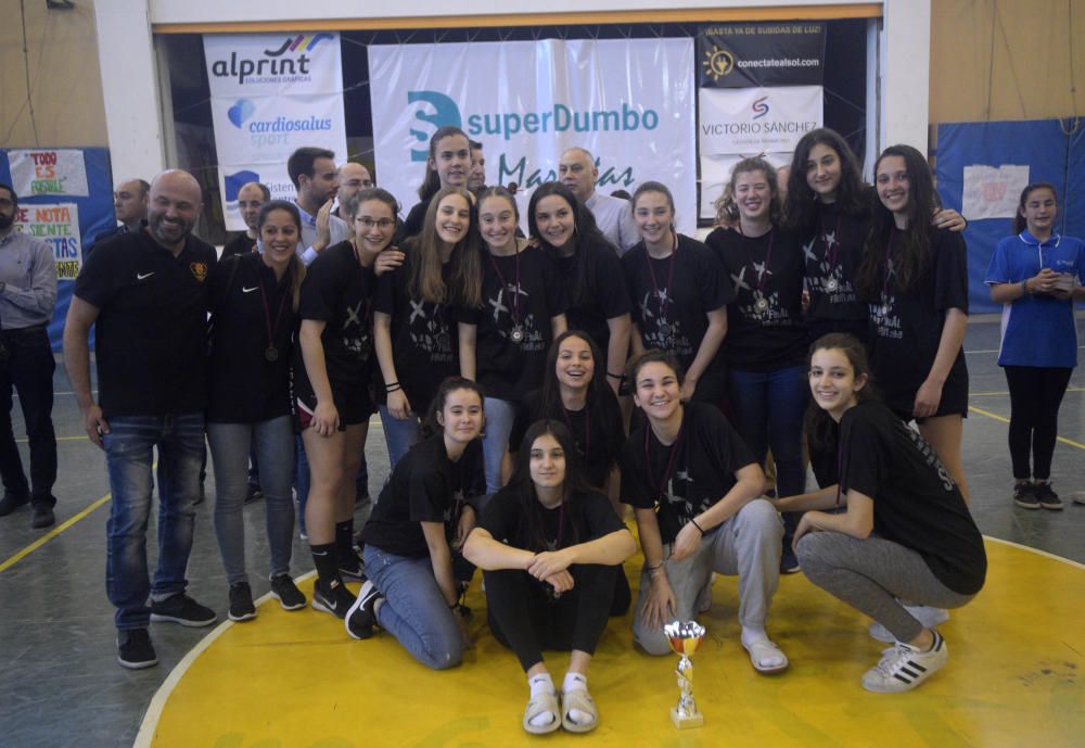 Susto en la final cadete femenina de baloncesto