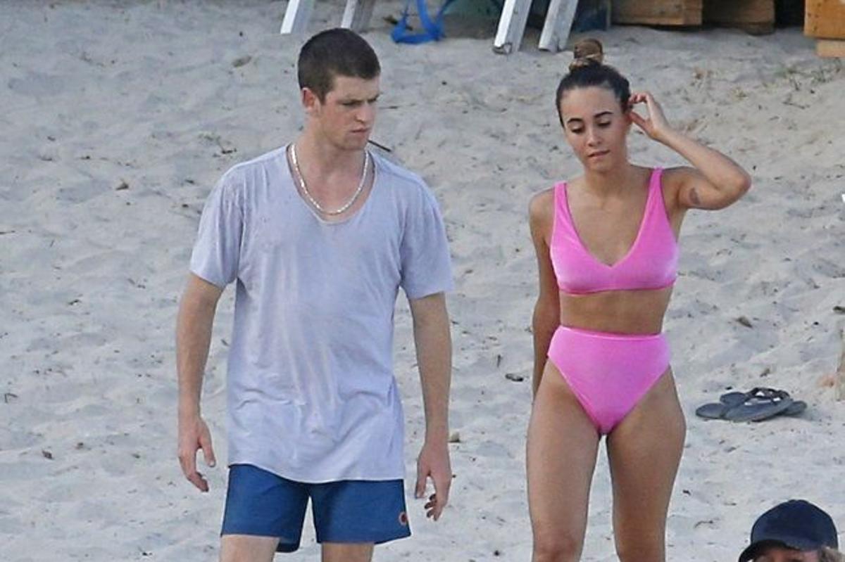 Miguel Bernardeau y Aitana Ocaña, en su primer verano como pareja