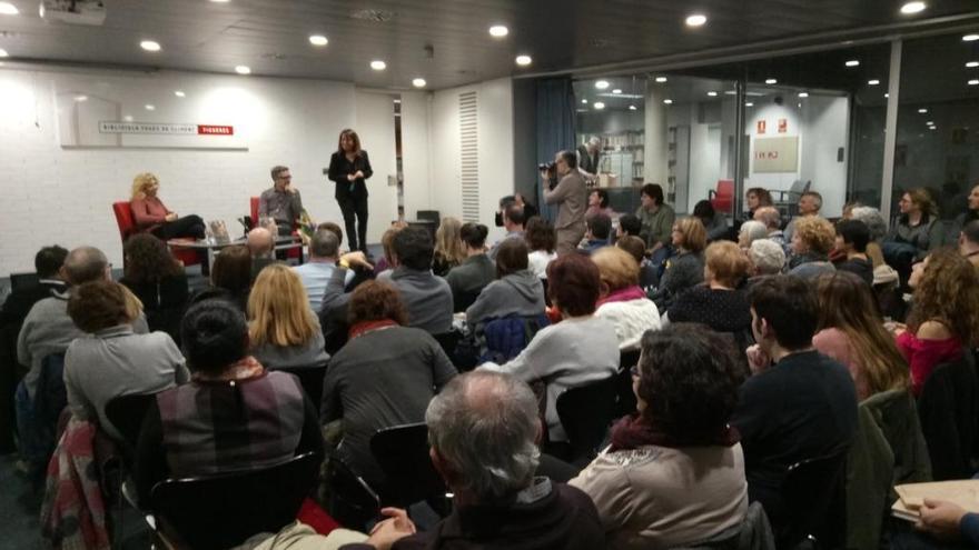 Joan Manuel Soldevilla va presentar la primera novel·la &#039;L&#039;amic de Praga&#039; a Figueres