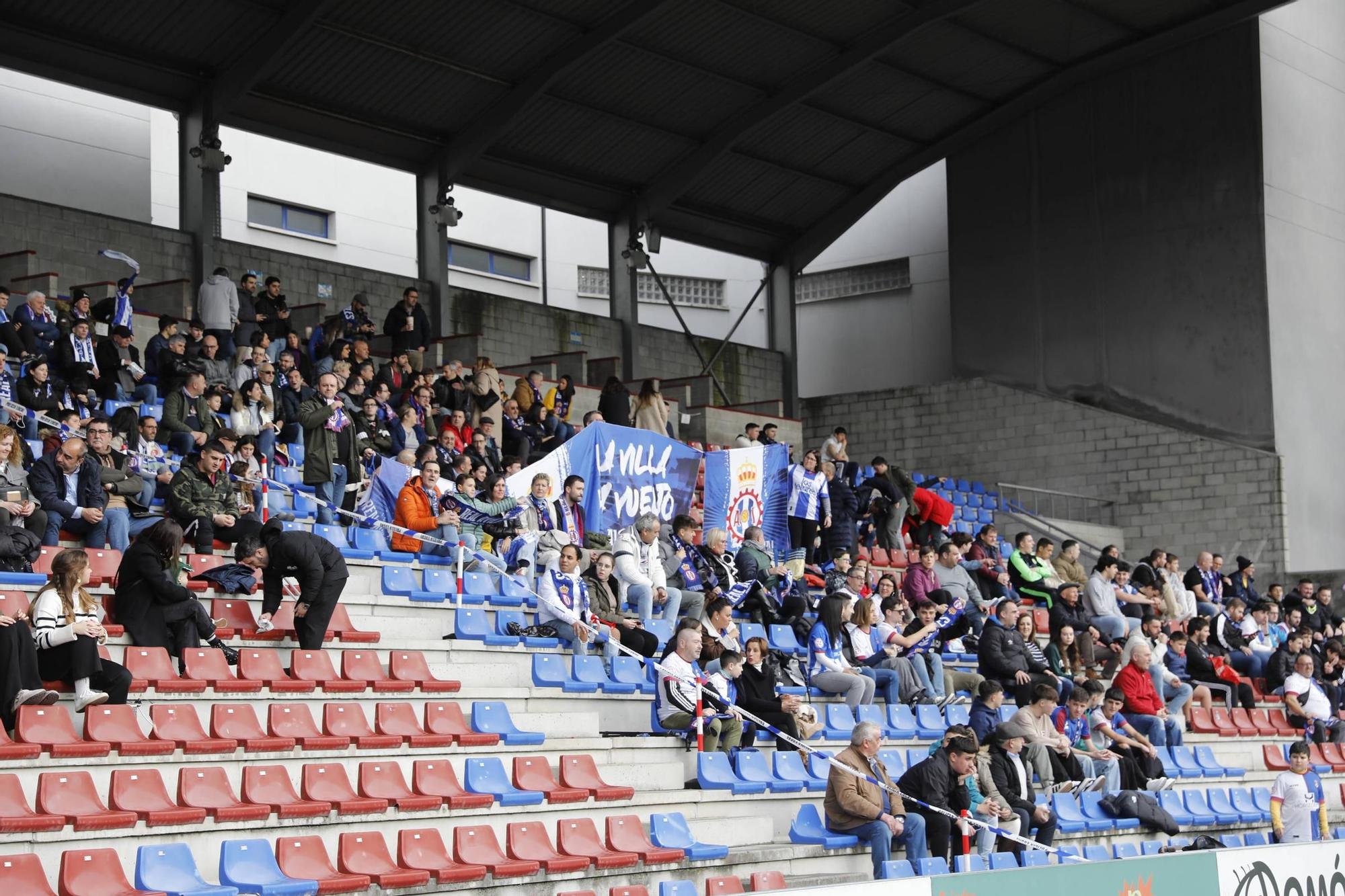 EN IMÁGENES: Así ha sido la victoria del Avilés en el derbi asturiano ante el Langreo