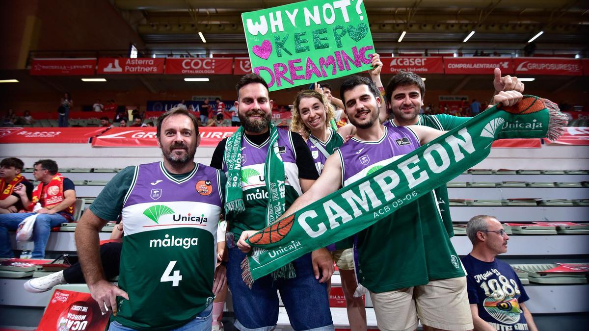 El Unicaja no estará solo el próximo lunes en Murcia.
