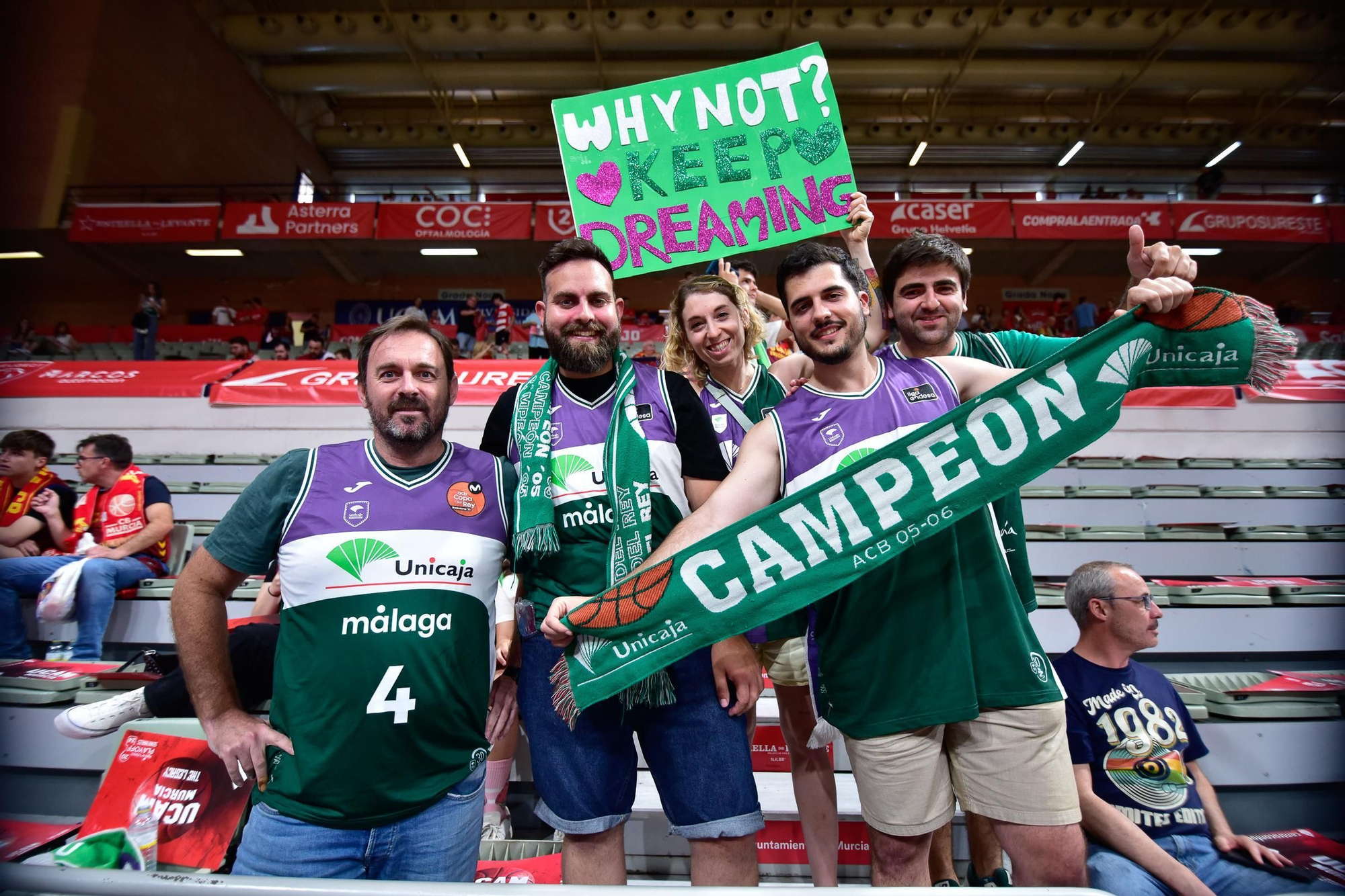 Fotos del tercer partido de semifinales de la Liga Endesa: UCAM Murcia - Unicaja