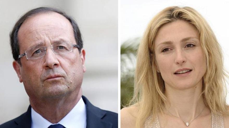 François Hollande y Julie Gayet.