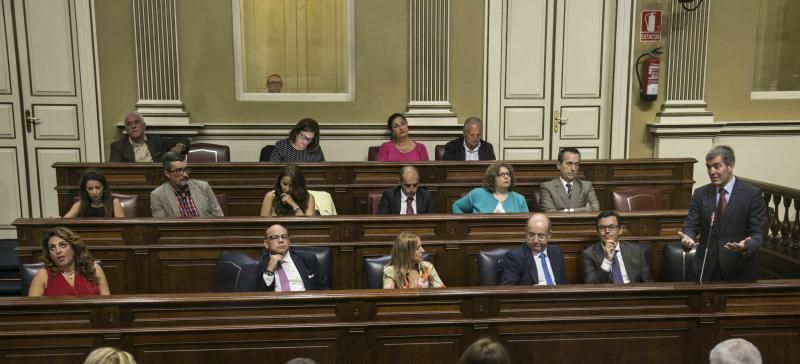 Pleno en el Parlamento de Canarias (21/06/2017)