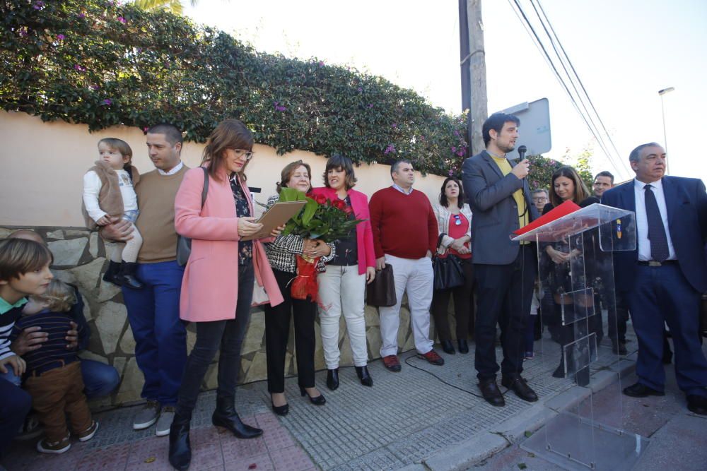 Edmundo Seva ya tiene su calle en Sant Joan d'Alacant