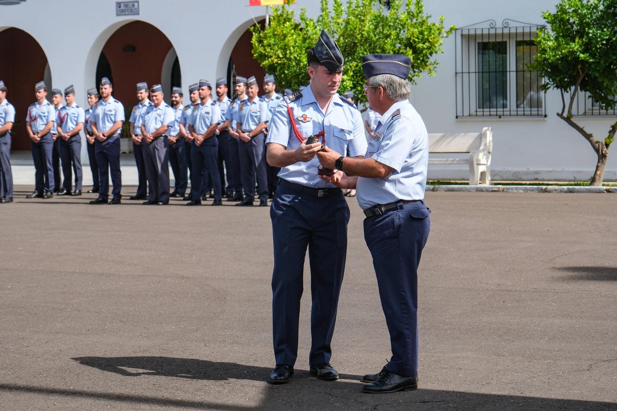 11 nuevos pilotos de caza finalizan su formación en la Base Aérea de Talavera la Real