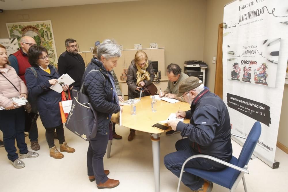 Firma de libros de Davila y Gogue en Vigo