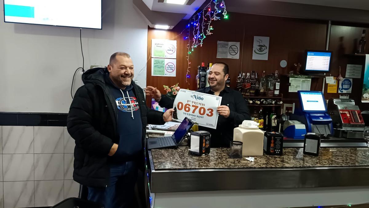El Bar Limia, en Ourense, también repartió suerte vendiendo el número agraciado con el primer premio