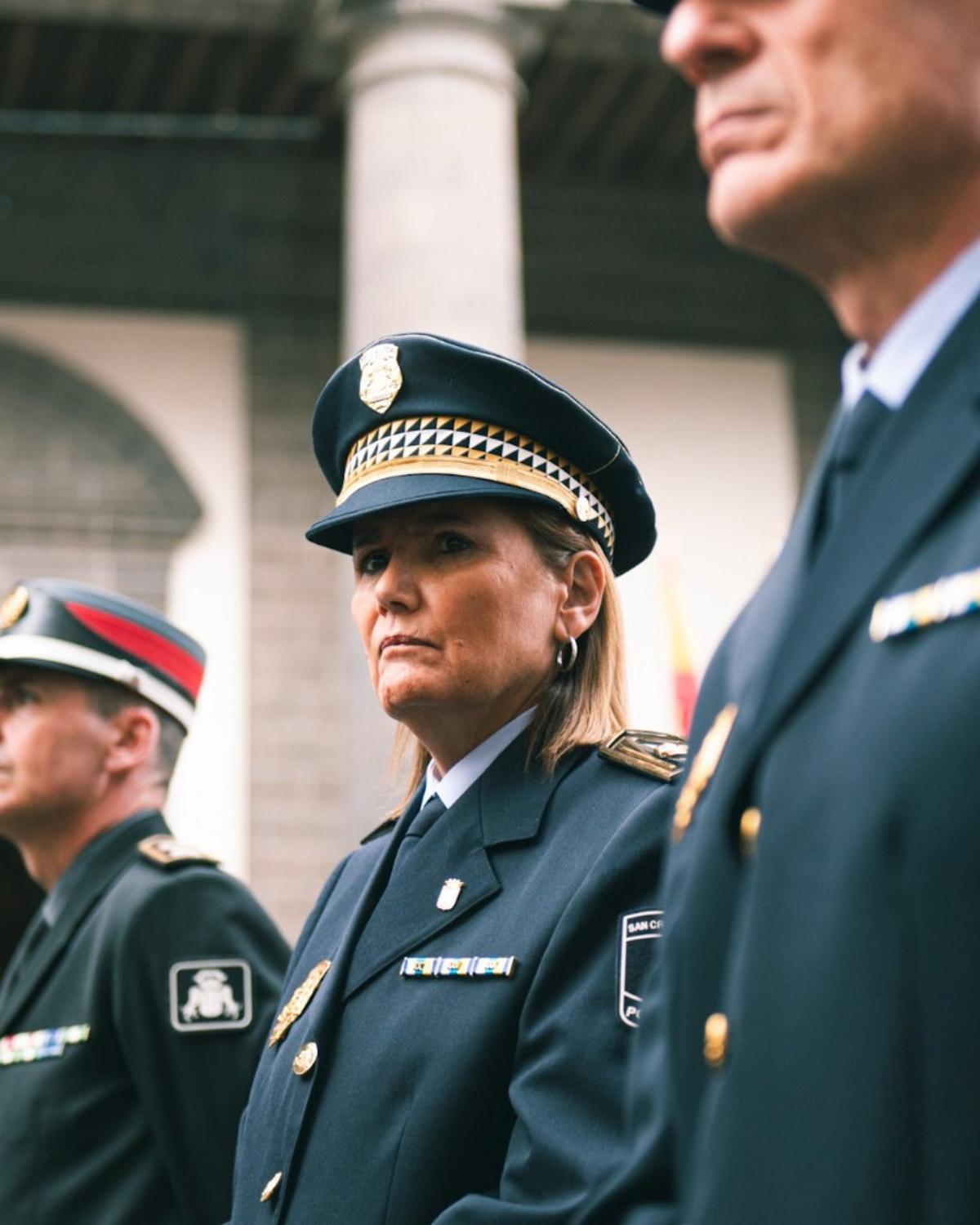 Elena Delgado, subcomisaria jefa de la Policía Local de La Laguna que ha fallecido este jueves.