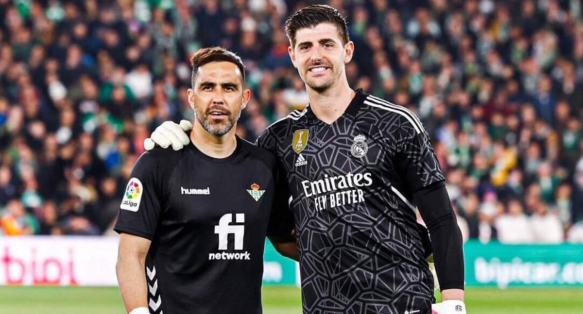 Claudio Bravo y Thibaut Courtois.