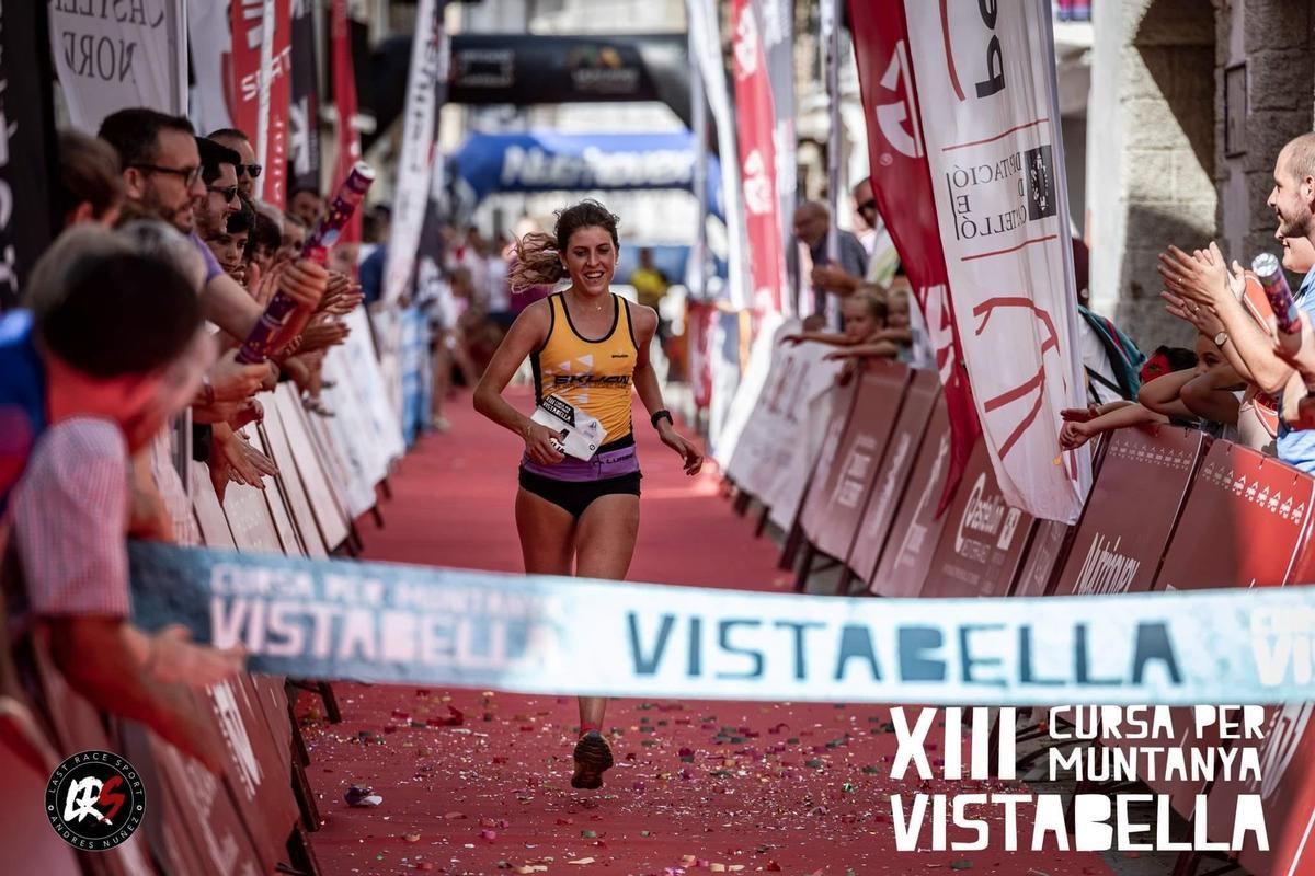 Julia Font, ganadora de la XIII Cursa Vistabella