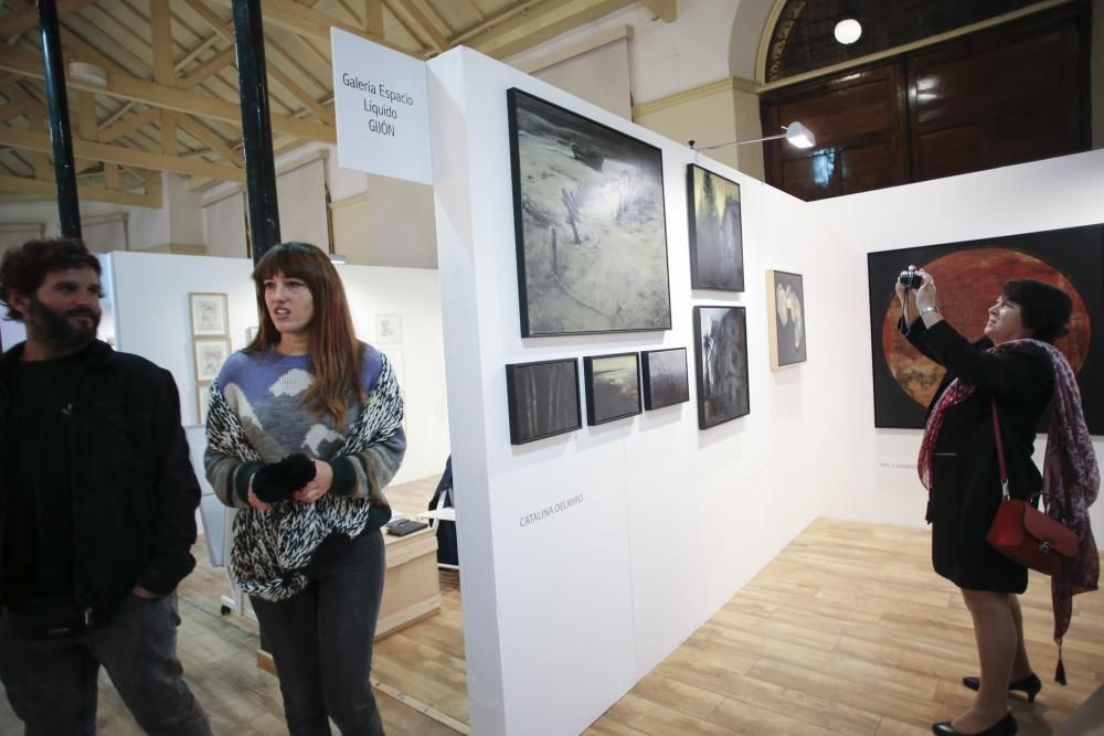 Inauguración de la Feria de Arte de Oviedo