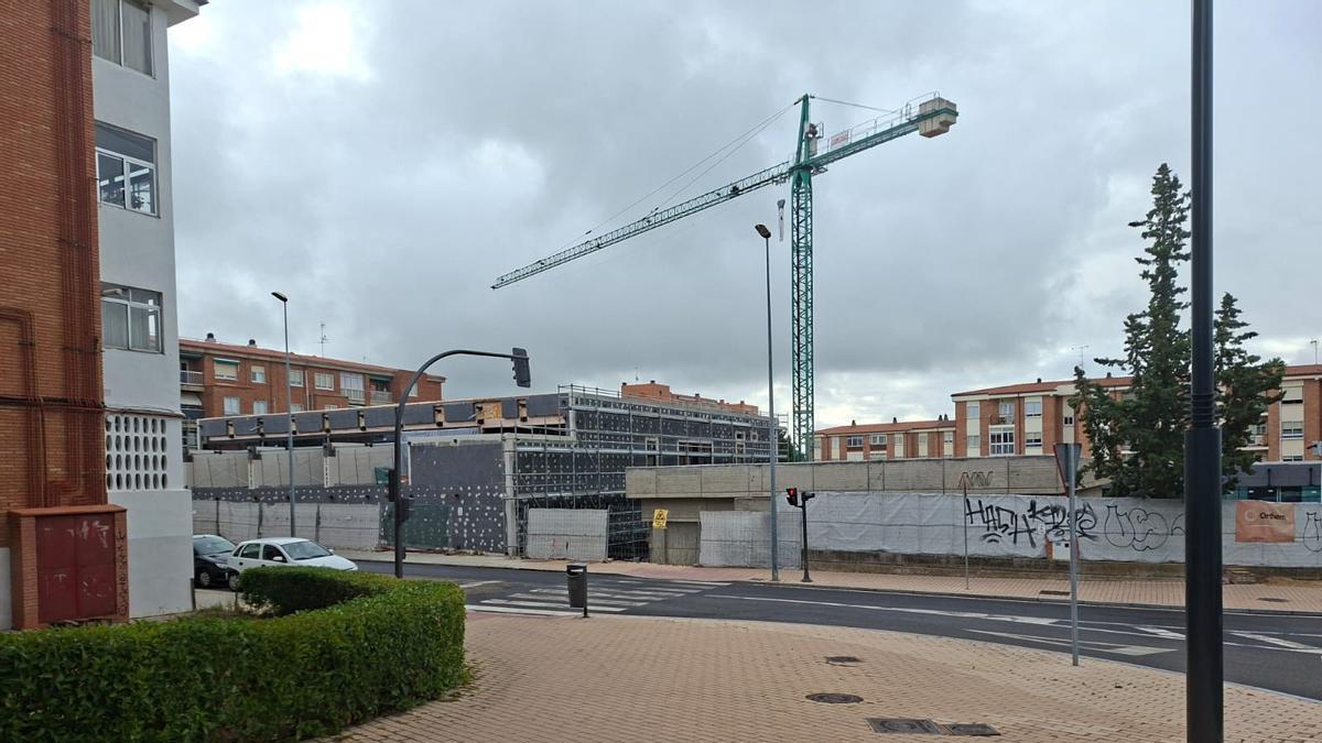 Situación de las obas del nuevo centro cívico en Zamora
