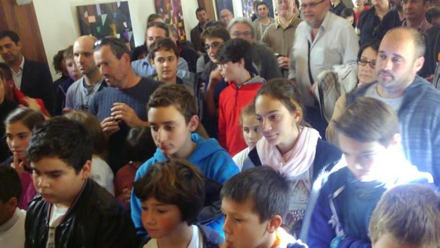 Jóvenes ajedrecistas en Llucmajor