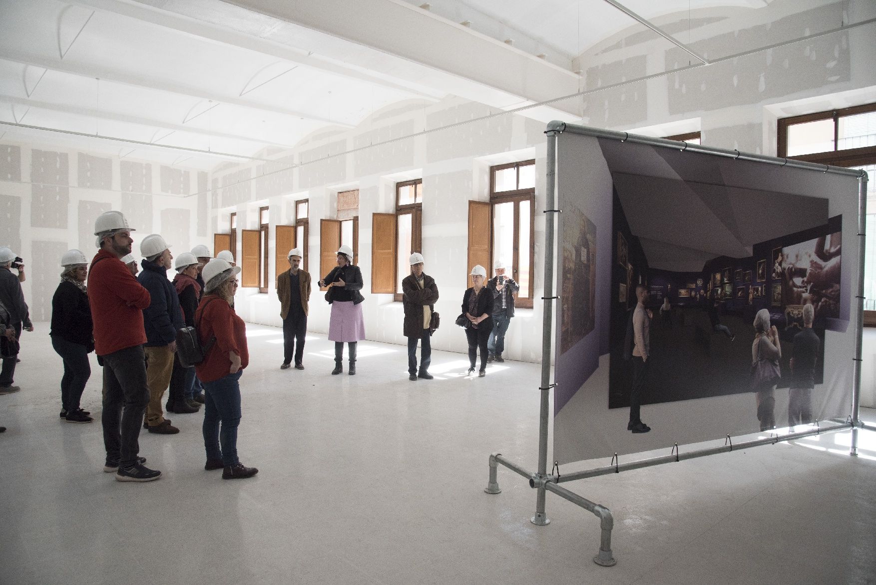 Més de 300 persones visiten el futur Museu del Barroc de Catalunya a Manresa