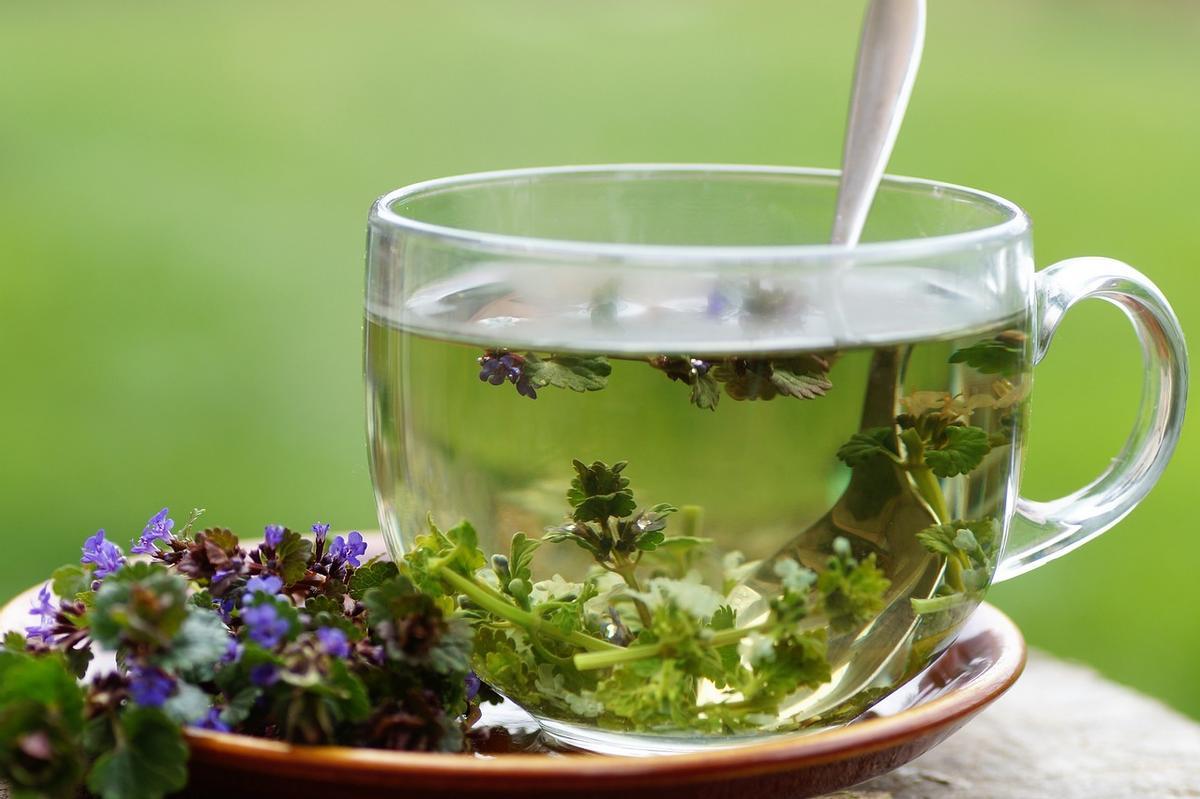 Infusión de salvia.