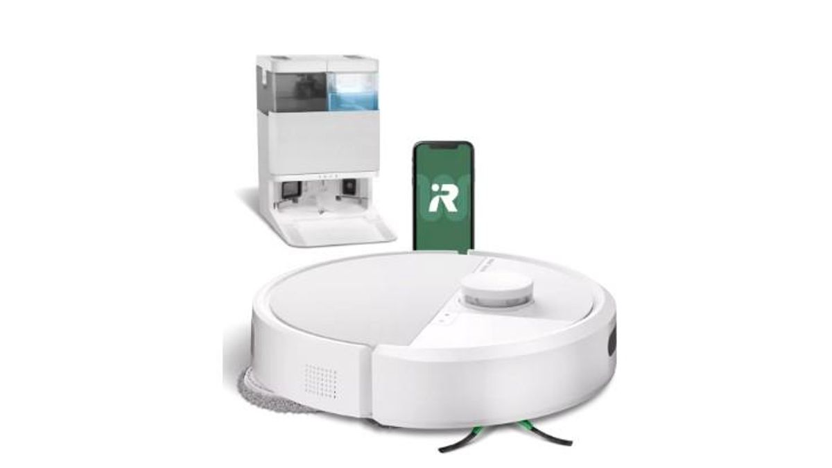 Irobot Odası Plus 405 Combo, zeka, derin ovma ve aksesuarları bulur Self -Lim