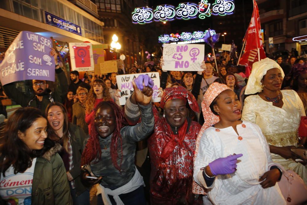 Manifestación del 8M en Alicante