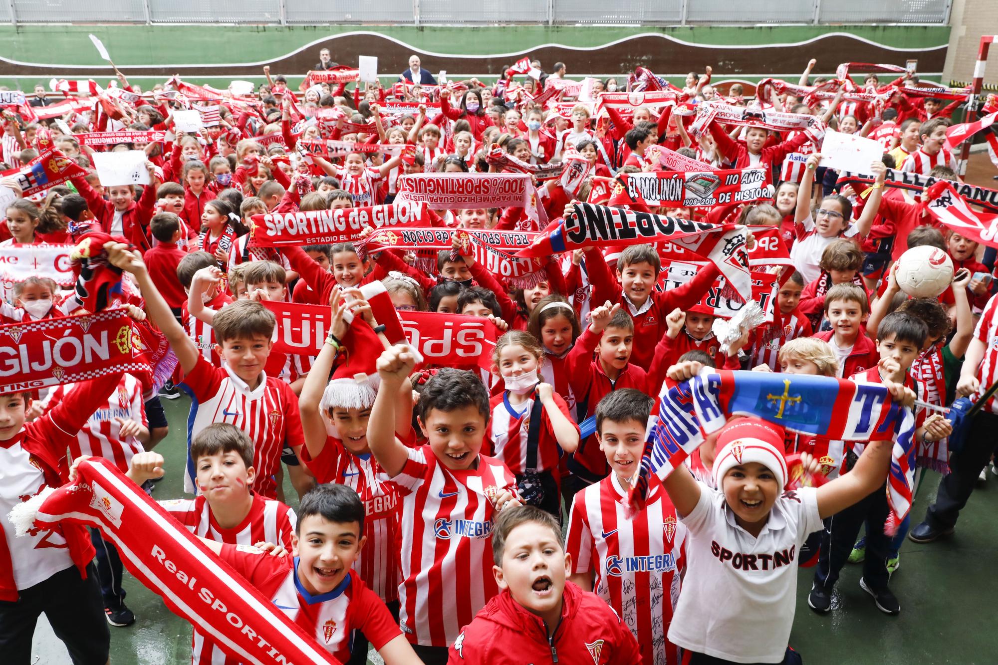 El Corazón de María, con el Sporting