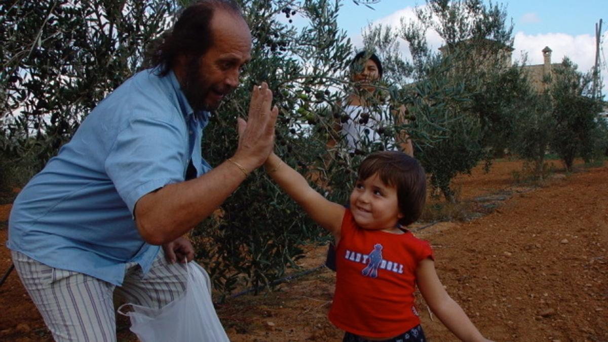 Paco de Lucía, con su hija pequeña, Antonia Sánchez Canseco.