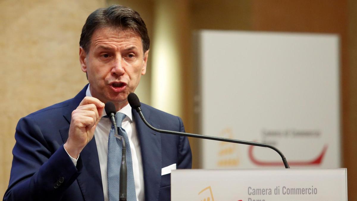 L’exprimer ministre italià, Giuseppe Conte