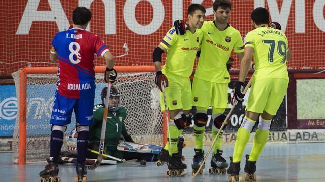 El Barça Lassa se ha proclamado este viernes campeón de la OK Liga en Igualadav