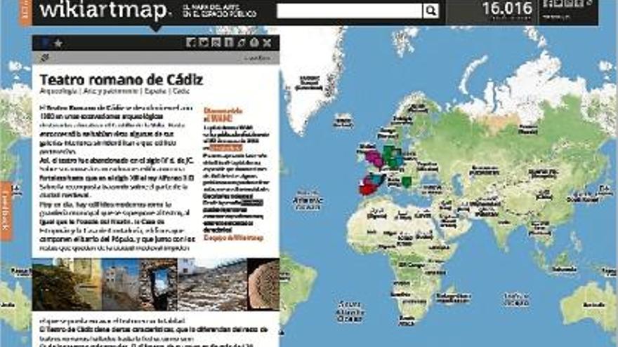 Una imatge del portal on es pot veure que té referències a Europa però també als Estats Units.