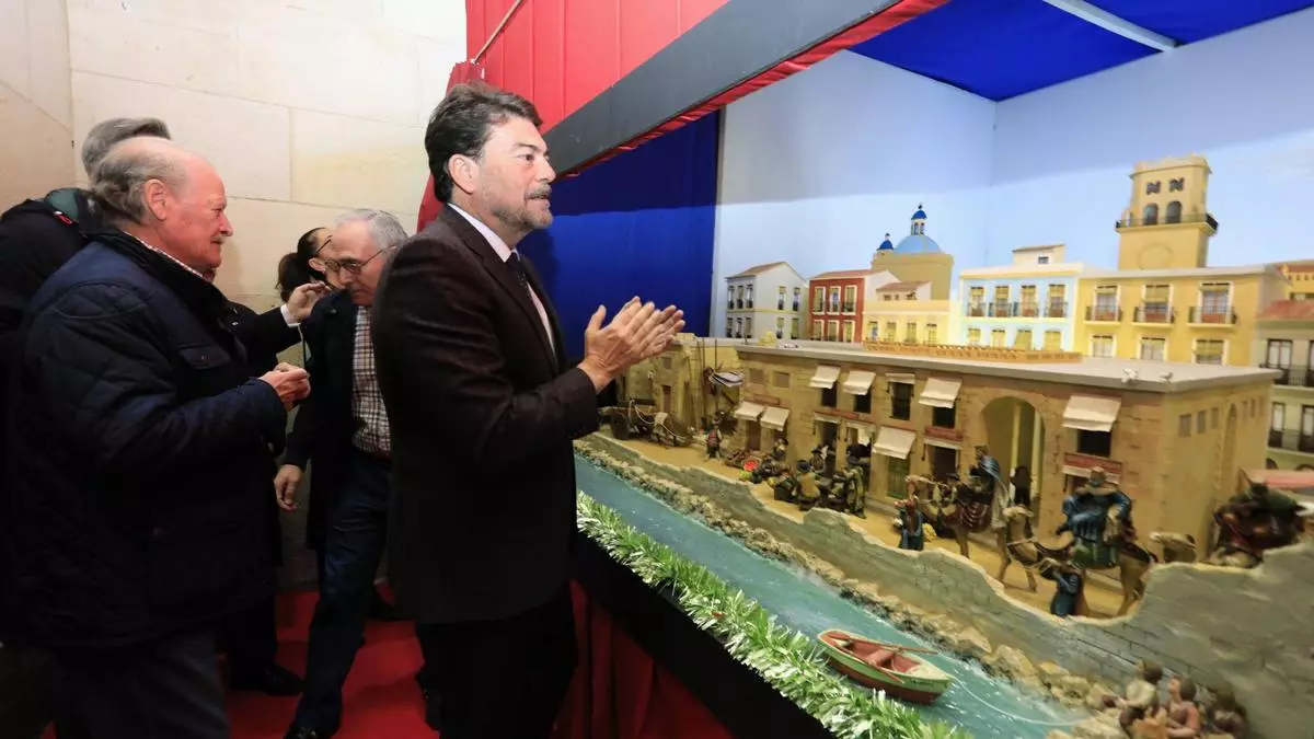 ¿Cómo es el nuevo Belén del Ayuntamiento de Alicante?
