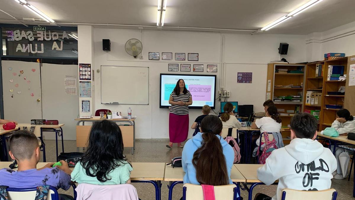 Realización de un taller de bienestar emocional en el CEIP Jaume I de Paterna.