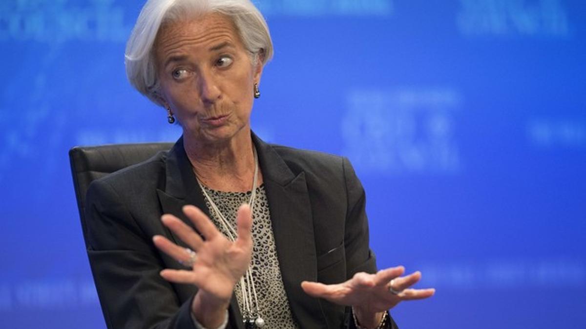 Christine Lagarde.