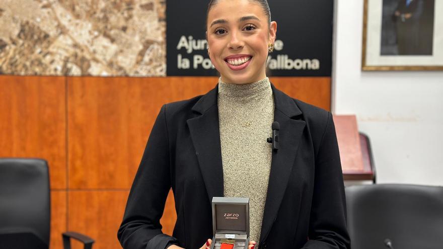 La Pobla de Vallbona entrega la Medalla de Oro a la gimnasta Mireia Martínez