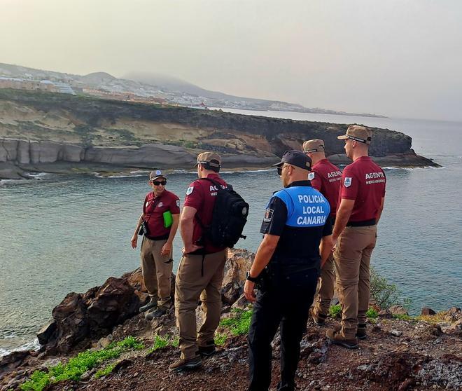 Desalojo en La Caleta de Adeje