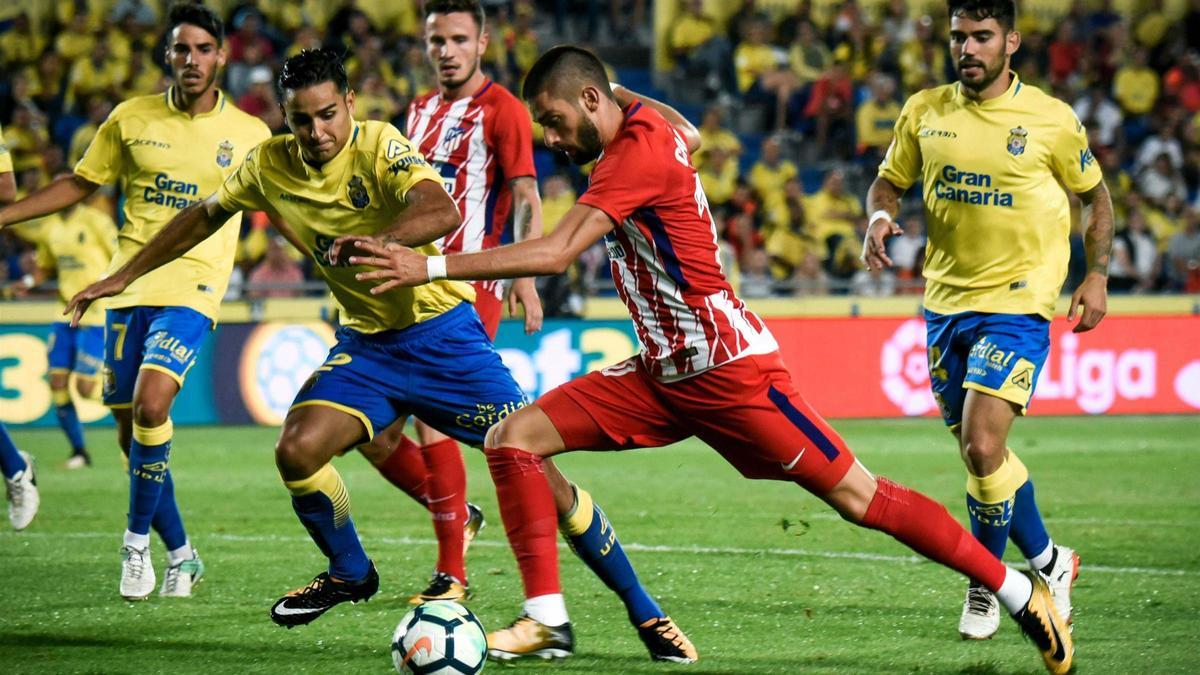 Vídeo resumen Las Palmas - Atlético de Madrid (1-5). Jornada 2, Liga Santander 2017-18