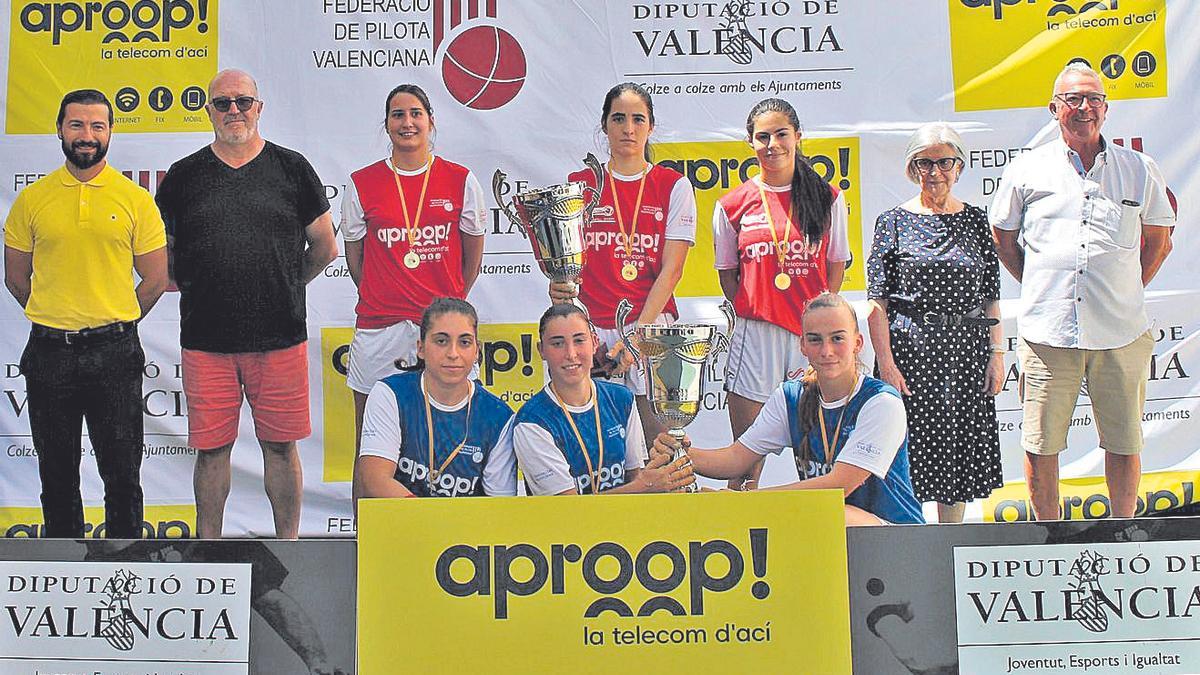 Tot i la bona partida de Borbotó, la copa de campiones absolutes es va quedar en Bicorp.