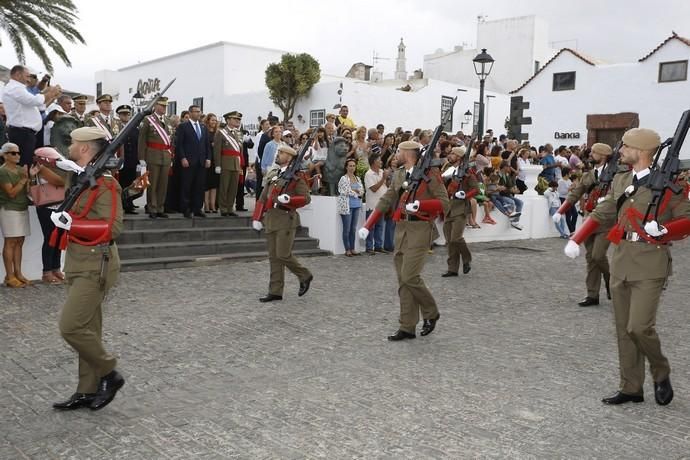 Jura de bandera en Teguise