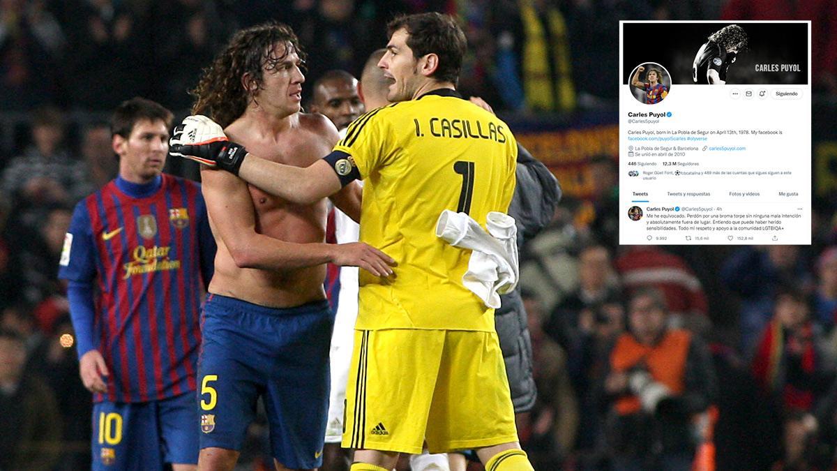 Puyol pidió perdón por su tuit sobre el mensaje de Casillas
