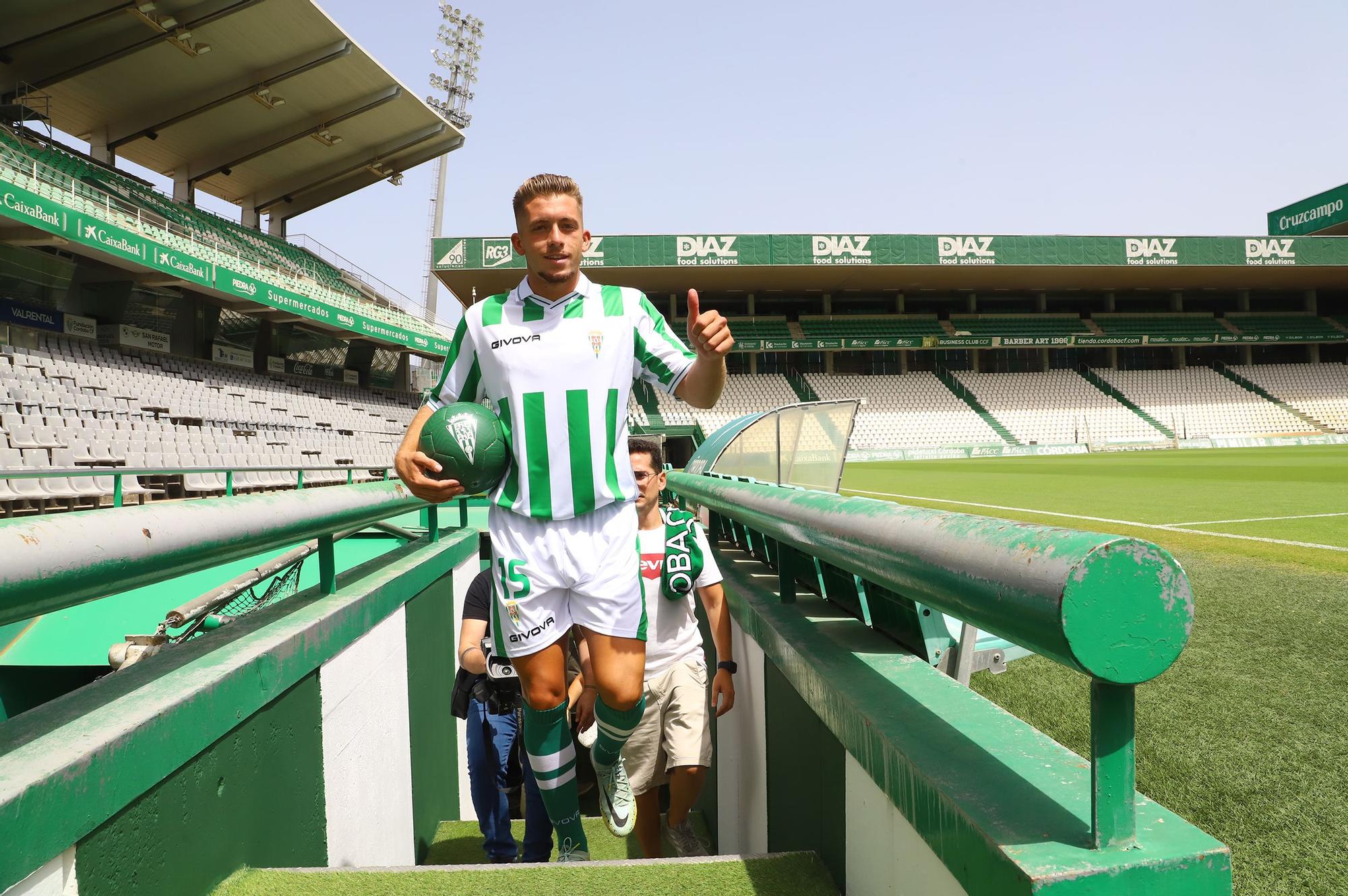 Isma Ruiz presentado como nuevo jugador del Córdoba CF