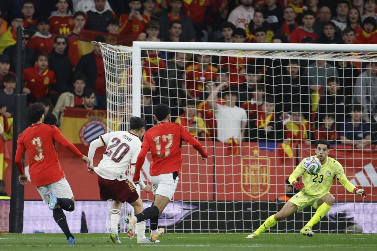 Amistoso internacional: España - Egipto, en imágenes