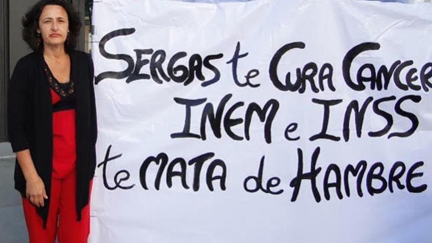 Beatriz Martínez Figueroa lleva una semana en huelga de hambre