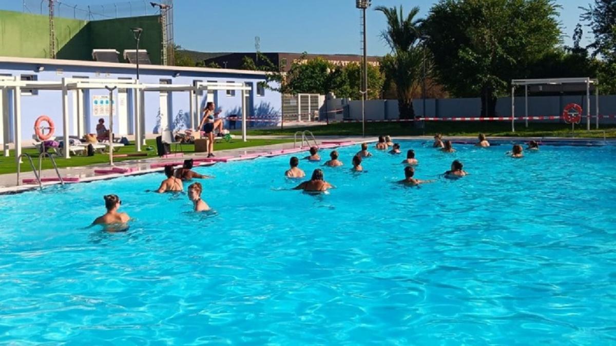 La piscina de l'Olleria, en una imagen de archivo.