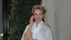 La diseñadora Carolina Herrera.