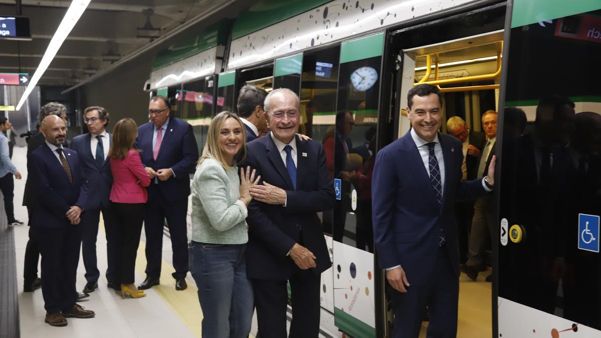 El metro llegó, por fin, al centro de la ciudad el 27 de marzo de 2023.