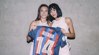 "De Aitana a Aitana": La intrahistoria del encuentro entre la futbolista y la cantante