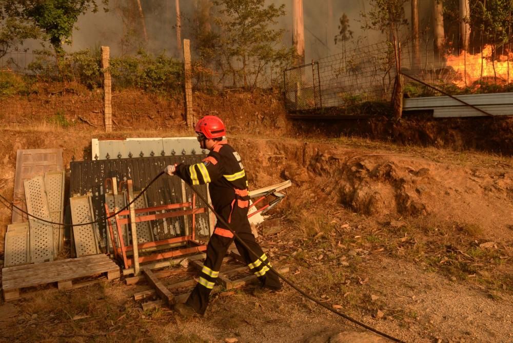 Incendio en Castroagudín